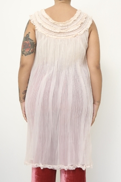 Conjunto tres peças CAMISOLA + CAPA + CALCINHA - Capichó Brechó