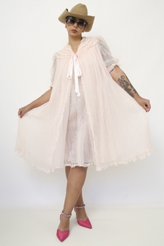 Conjunto tres peças CAMISOLA + CAPA + CALCINHA - loja online