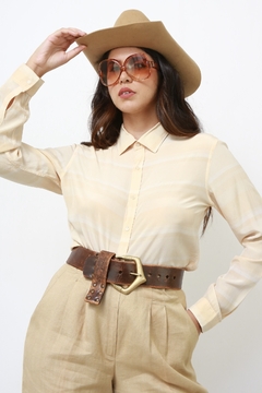 Camisa 100% seda YVES SAINT LAURENT na internet