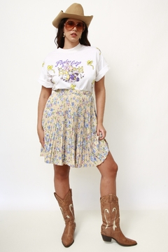 Camiseta estampa FLOWER COUTRY