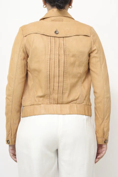 Jaqueta MARLBORO couro vintage western classica - comprar online