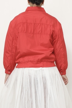 Imagem do Jaqueta vermelha nylon bomber JOOLA