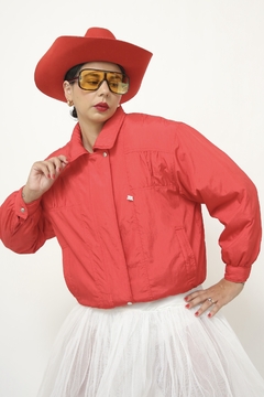 Jaqueta vermelha nylon bomber JOOLA