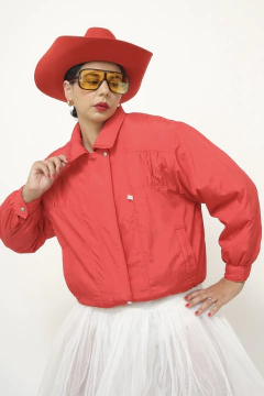 Jaqueta vermelha nylon bomber JOOLA