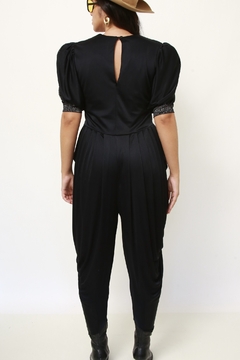 Macacao esquilo preto prata ombreira 80´s - comprar online