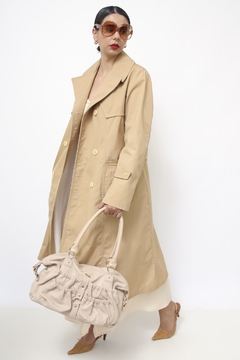 Bolsa bege 100% couro DATELLI - comprar online