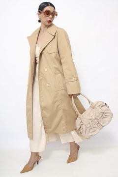 Bolsa bege 100% couro DATELLI