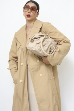 Bolsa bege 100% couro DATELLI