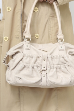 Bolsa bege 100% couro DATELLI - comprar online
