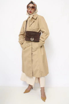 Bolsa GUCCI couro camurça italiana - comprar online