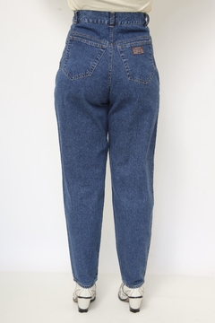 Calça bag cintura alta jeans chave - loja online