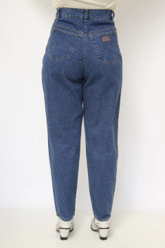 Calça bag cintura alta jeans chave - loja online