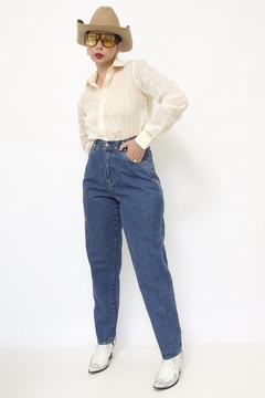 Imagem do Calça bag cintura alta jeans chave