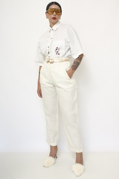 Camisa vintage MINNIE branca - loja online