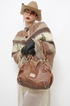 Bolsa JORGE BISCHOFF marrom - comprar online