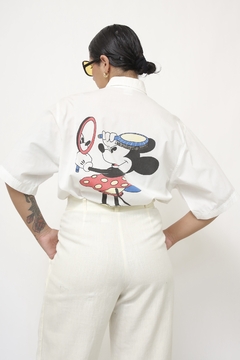 Camisa vintage MINNIE branca