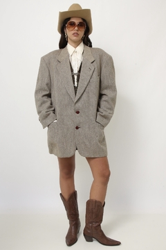 Maxi blazer 100% lã AKKAR