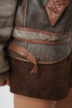 Jaqueta GEORGIO FERRARI couro western - comprar online