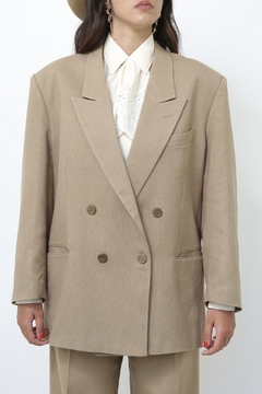Conjunto BLAZER + CALÇA bege - Capichó Brechó