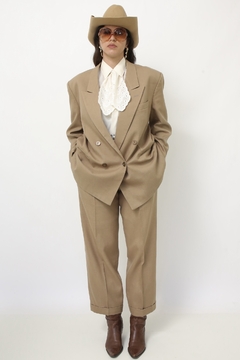 Conjunto BLAZER + CALÇA bege - loja online