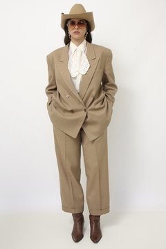 Conjunto BLAZER + CALÇA bege - Capichó Brechó
