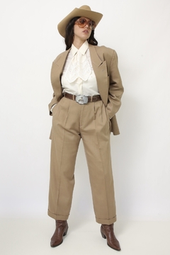 Conjunto BLAZER + CALÇA bege - loja online