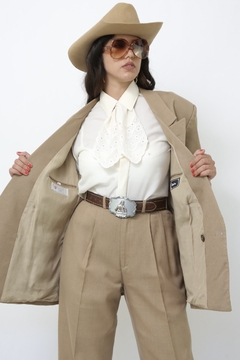Imagem do Conjunto BLAZER + CALÇA bege