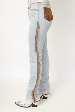 Calça franja Guarana Brasil vintage 34 - comprar online