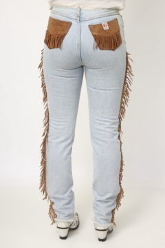 Calça franja Guarana Brasil vintage 34
