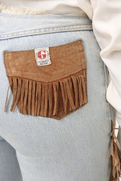 Calça franja Guarana Brasil vintage 34 na internet