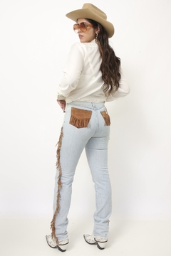 Calça franja Guarana Brasil vintage 34 na internet
