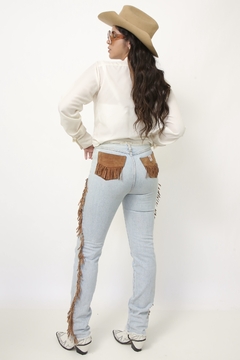 Calça franja Guarana Brasil vintage 34 - comprar online