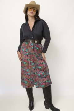 Camisa ESTILO linho preta classica