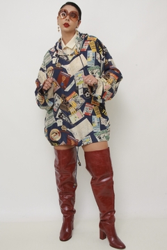 Blusa 100% seda PELE TITULOS - loja online