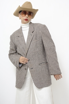 Blazer classico WITCHER camelo bco xadrez - comprar online