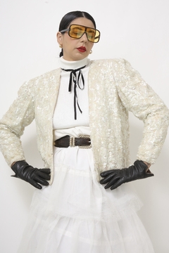 BLAZER PAETE FORRADO VINTAGE CROPPED - loja online