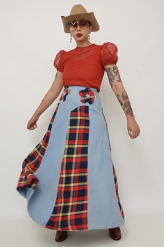 Imagem do Cropped vermelho maga bufante