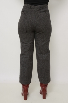 Calça cinza CALVIN KLEIN lã - comprar online