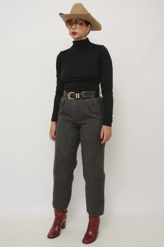 Calça cinza CALVIN KLEIN lã - loja online