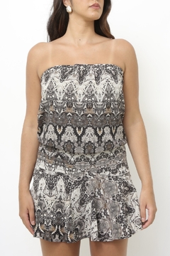 Vestido cobra Canal babado