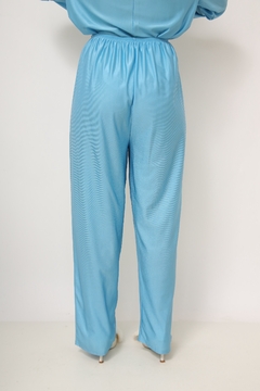 Conjunto de pijama azul BLUSA + CALÇA - loja online