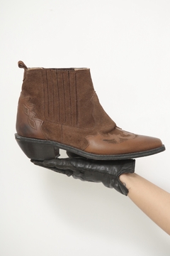 Bota western 43 couro PHANTEON - Capichó Brechó