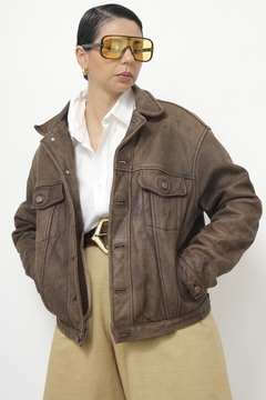 Jaqueta couro SIBERIAN marrom - comprar online