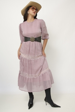 Imagem do Cinto boho preto largo couro