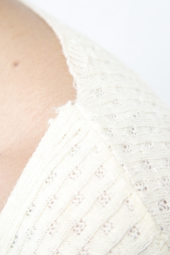 Blusa tricot suspiros - comprar online