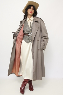 Trench Coat cinza BAKER ST clothing - loja online
