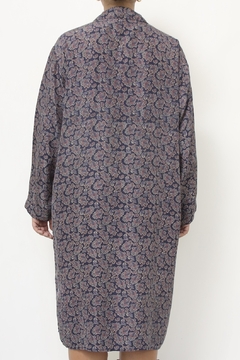 Imagem do Vestido 100% seda estampado