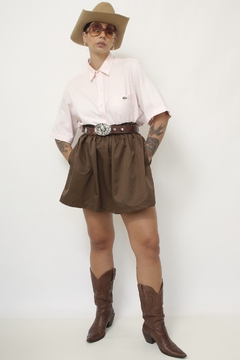 Camisa CHEMISE LACOSTE rosa bebe C.G.C - loja online