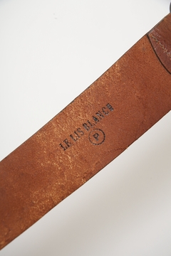 Cinto couro marrom LE LIS BLANC - comprar online