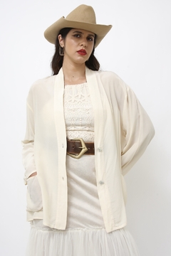 Blazer 100% seda vintage